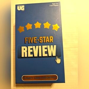 Five Star Review Game Brand New Sealed